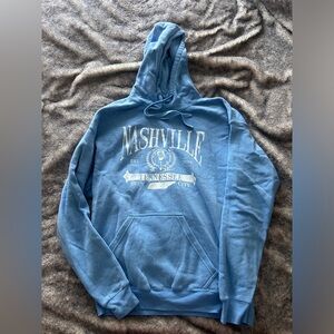 Baby blue Nashville hoodie